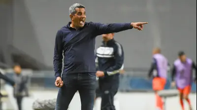 שרון מימר, מאמן מכבי בני ריינה. ברני ארדוב