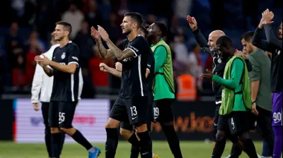 ניקיטה רוקאביציה ושחקני מכבי חיפה חוגגים. מאור אלקסלסי