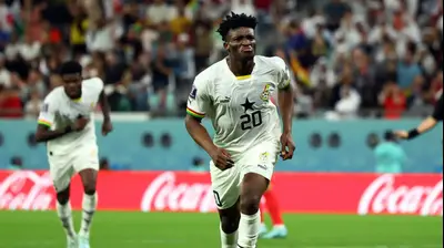 מוחמד קודוס, נבחרת גאנה. רויטרס