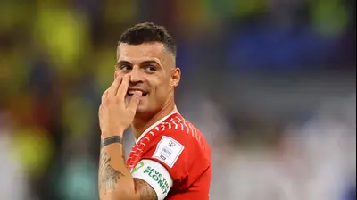 גרניט ג'אקה, נבחרת שוויץ. רויטרס