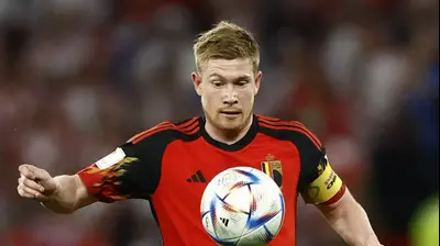 קווין דה בראונה, שחקן נבחרת בלגיה. רויטרס