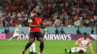 רומלו לוקאקו, שחקן נבחרת בלגיה. Francois Nel,GettyImages