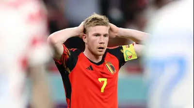 קווין דה בראונה, שחקן נבחרת בלגיה. Michael Steele,GettyImages