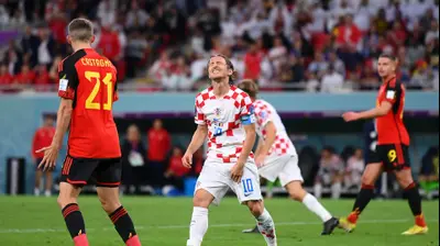 לוקה מודריץ', שחקן נבחרת קרואטיה. Laurence Griffiths,GettyImages