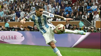גמר מונדיאל 2022: שחקן נבחרת ארגנטינה, אנחל די מריה. רויטרס