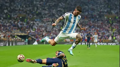 גמר מונדיאל 2022: שחקן נבחרת ארגנטינה, רודריגו דה פול. רויטרס