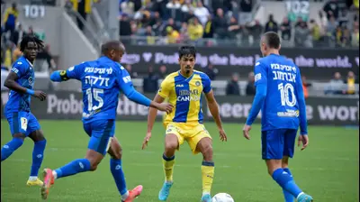 דור פרץ, שחקן מכבי תל אביב. אריאל שלום