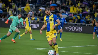 ג'ורג'ה יובאנוביץ', שחקן מכבי תל אביב. אריאל שלום