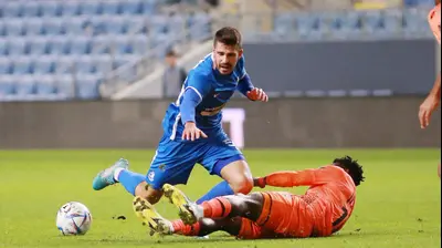 נאור סבג שחקן מ.ס. אשדוד. קובי אליהו