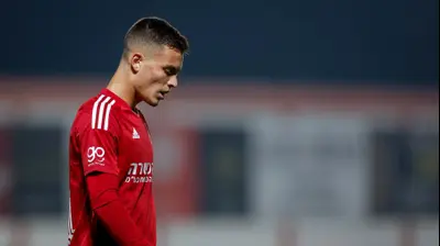 אל ים קנצפולסקי שחקן הפועל תל אביב. מאור אלקסלסי