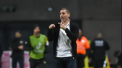 מאמן מכבי נתניה רן קוז'וך. ברני ארדוב