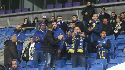 קהל מכבי בני ריינה. שלומי גבאי