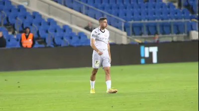 איל חן, שחקן הפועל חדרה. שלומי גבאי