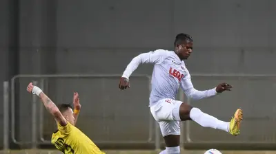 שחקן הפועל חיפה מוחמד קמארה. ברני ארדוב