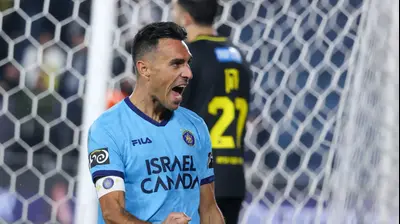 ערן זהבי, שחקן מכבי תל אביב. דני מרון