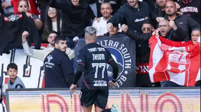 שחקן הפועל באר שבע רותם חטואל. דני מרון