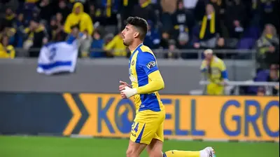 שחקן מכבי תל אביב יונתן כהן. אריאל שלום