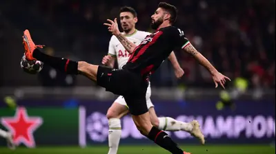 אוליבייה ז'ירו, חלוץ מילאן. Marco BERTORELLO,GettyImages