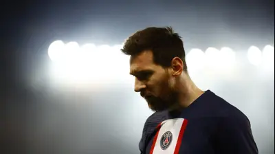 ליאונל מסי, שחקן פריז סן ז'רמן. רויטרס