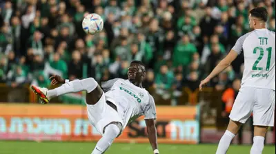 עבדולאי סק, שחקן מכבי חיפה. לירון מולדובן 