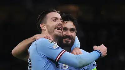 ברנרדו סילבה, אילקאי גונדואן, שחקני מנצ'סטר סיטי. רויטרס