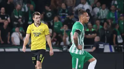 שחקן מכבי נתניה איגור זלאטנוביץ'. ברני ארדוב