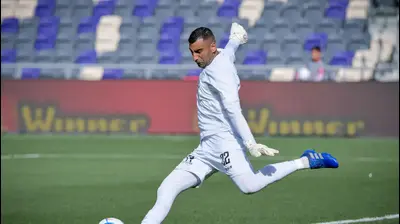 אריק ינקו שוער מכבי בני ריינה. אריאל שלום