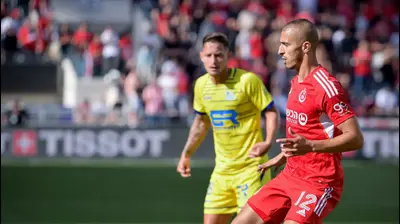 קייס גאנם שחקן הפועל תל אביב. אריאל שלום