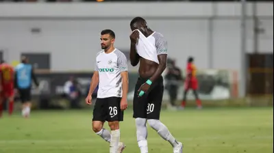 עבדולאי סק מכבי חיפה עם מחמוד ג'אבר. לירון מולדובן 