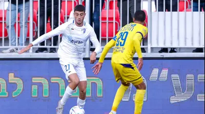 רוי הראל, שחקן עירוני קרית שמונה. מאור אלקסלסי