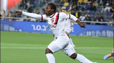 סדריק דון, שחקן הפועל ירושלים חוגג. דני מרון