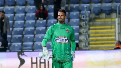 שוער בני סכנין גד עמוס. דני מרון