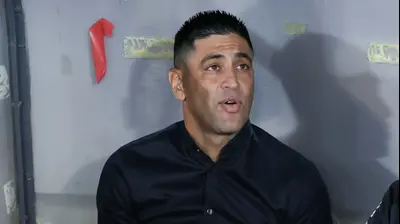 מאמן הפועל באר שבע אליניב ברדה. דני מרון