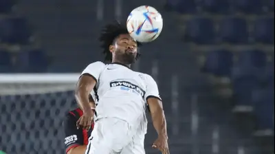 זקאריה מוגיס שחקן מ.ס. אשדוד. ברני ארדוב