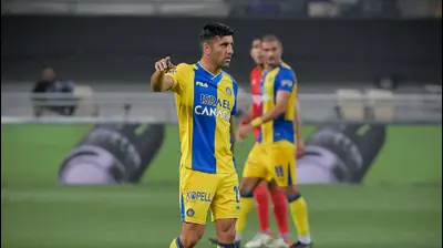 אבי ריקן, שחקן מכבי תל אביב. אריאל שלום