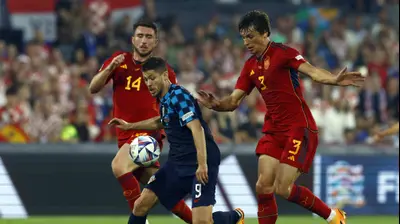 אנדריי קראמריץ' קרואטיה אמריק לאפורט נבחרת ספרד. רויטרס