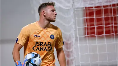 דניאל פרץ, שוער מכבי תל אביב. מאור אלקסלסי