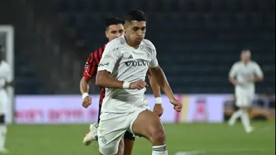 ענאן חלאילי שחקן מכבי חיפה. ברני ארדוב