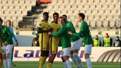 שחקני מכבי תל אביב דור פרץ, דריק לוקאסן נגד בריידאבליק. מכבי תל אביב,אתר רשמי