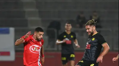 סטניסלב בילנקי מכבי נתניה לצד מארון גנטוס בני סכנין. ברני ארדוב