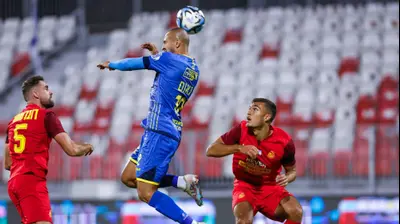 שחקן מכבי בני ריינה קייס גאנם. מאור אלקסלסי