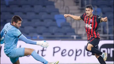 לירן סרדל הפועל חיפה כובש. מאור אלקסלסי