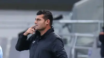 מאמן הפועל חדרה ניסו אביטן. דני מרון