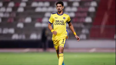 רוי רביבו שחקן מכבי תל אביב. מאור אלקסלסי