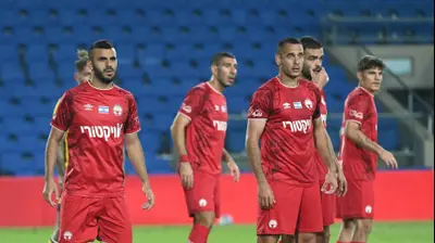 איאד אבו עביד, הראל שלום, שחקני הפועל באר שבע. ברני ארדוב