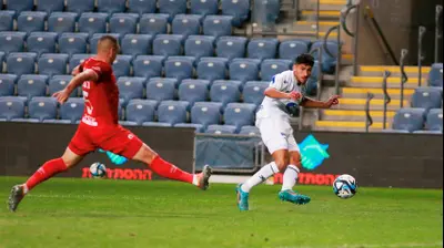 שחקן מכבי פתח תקוה, ירדן כהן. קובי אליהו