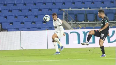 עילאי טרוסט שחקן הפועל חדרה. שלומי גבאי