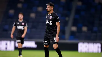 תומר יוספי שחקן הפועל חיפה. מאור אלקסלסי