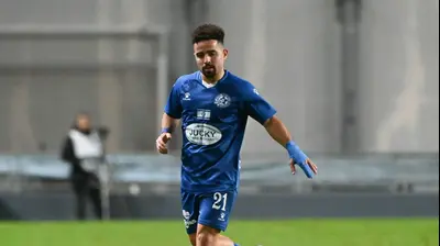 שחקן מכבי פתח תקוה מוטי ברשצקי. ברני ארדוב