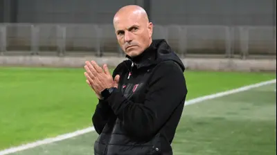 זיו אריה, מאמן הפועל ירושלים. ברני ארדוב